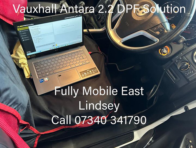 Vauxhall Antara 2.2 CDTI 2014 DPF Solution East Lindsey